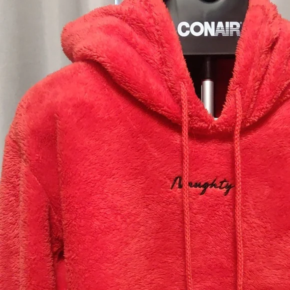 Fluffy "naughty" hoodie - Picture 3 of 8
